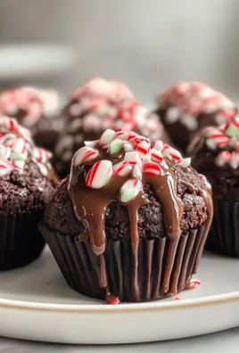 Irresistible Candy Cane Brownie Bombs