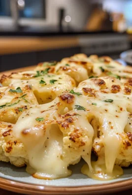 Crispy Cheesy Gourmet Cauliflower Steaks
