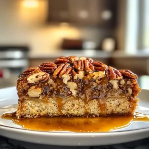 Irresistible Gooey Rich Butter Pecan Cake