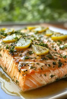 Savory Lemon Herb Baked Salmon Recipe