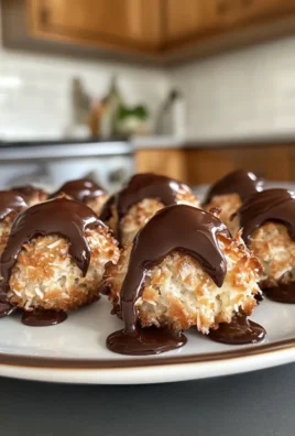 Irresistible No-Bake Chocolate Coconut Macaroons