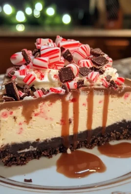 Decadent Peppermint Bark Cheesecake Recipe