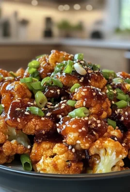 Crispy Korean Baked Cauliflower Recipe