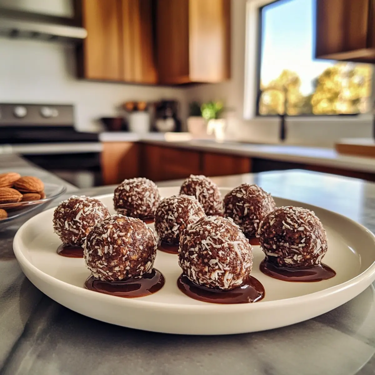 Rich Coconut Chocolate Energy Balls