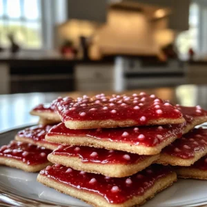Irresistible Strawberry Pop Tart Sugar Cookies