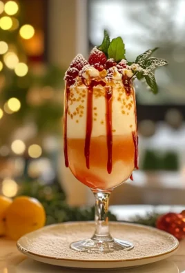 Festive Winter Wonderland Mocktail Recipe