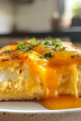 Savory Cheesy Baked Egg Casserole