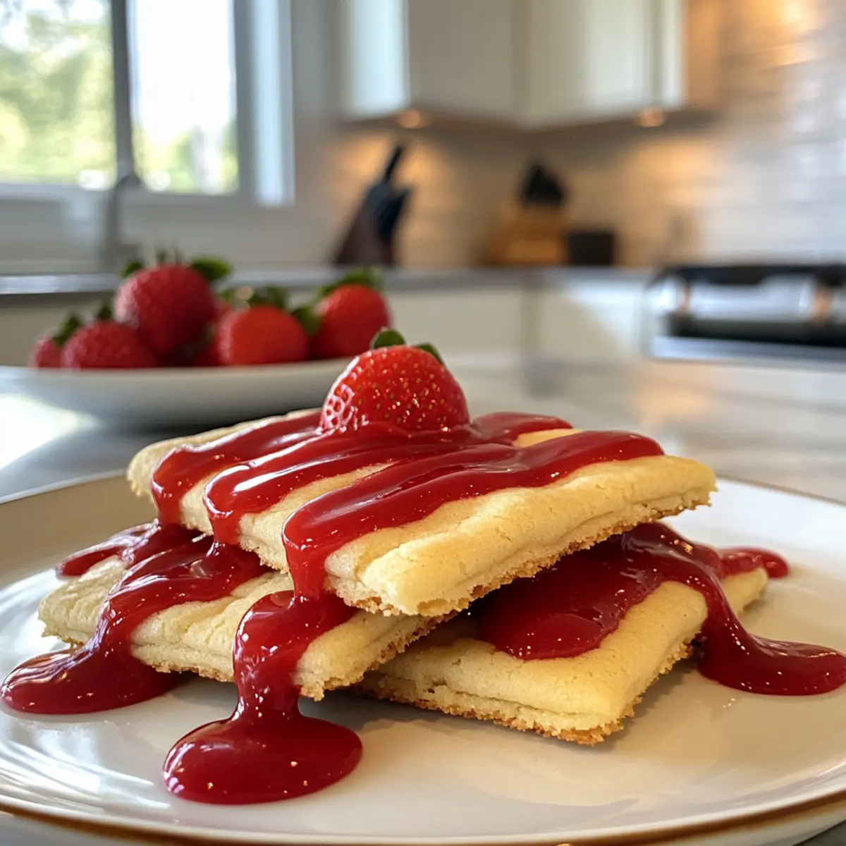 Irresistible Strawberry Pop Tart Sugar Cookies Recipe