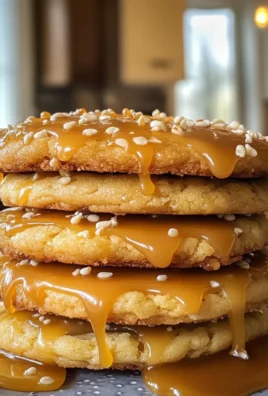 Decadent Caramel Cheesecake Cookies