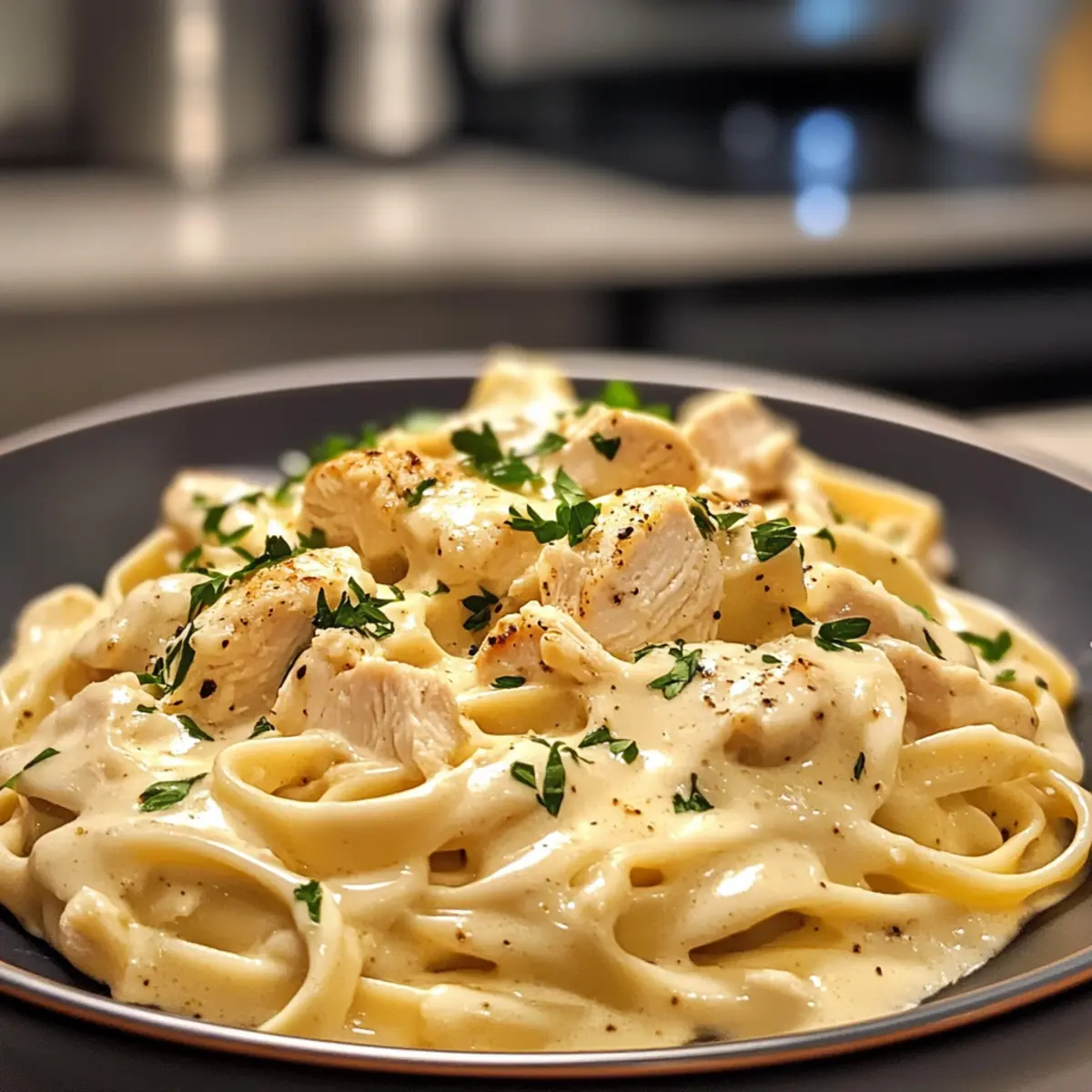 Savory Slow Cooker Cajun Chicken Alfredo Recipe
