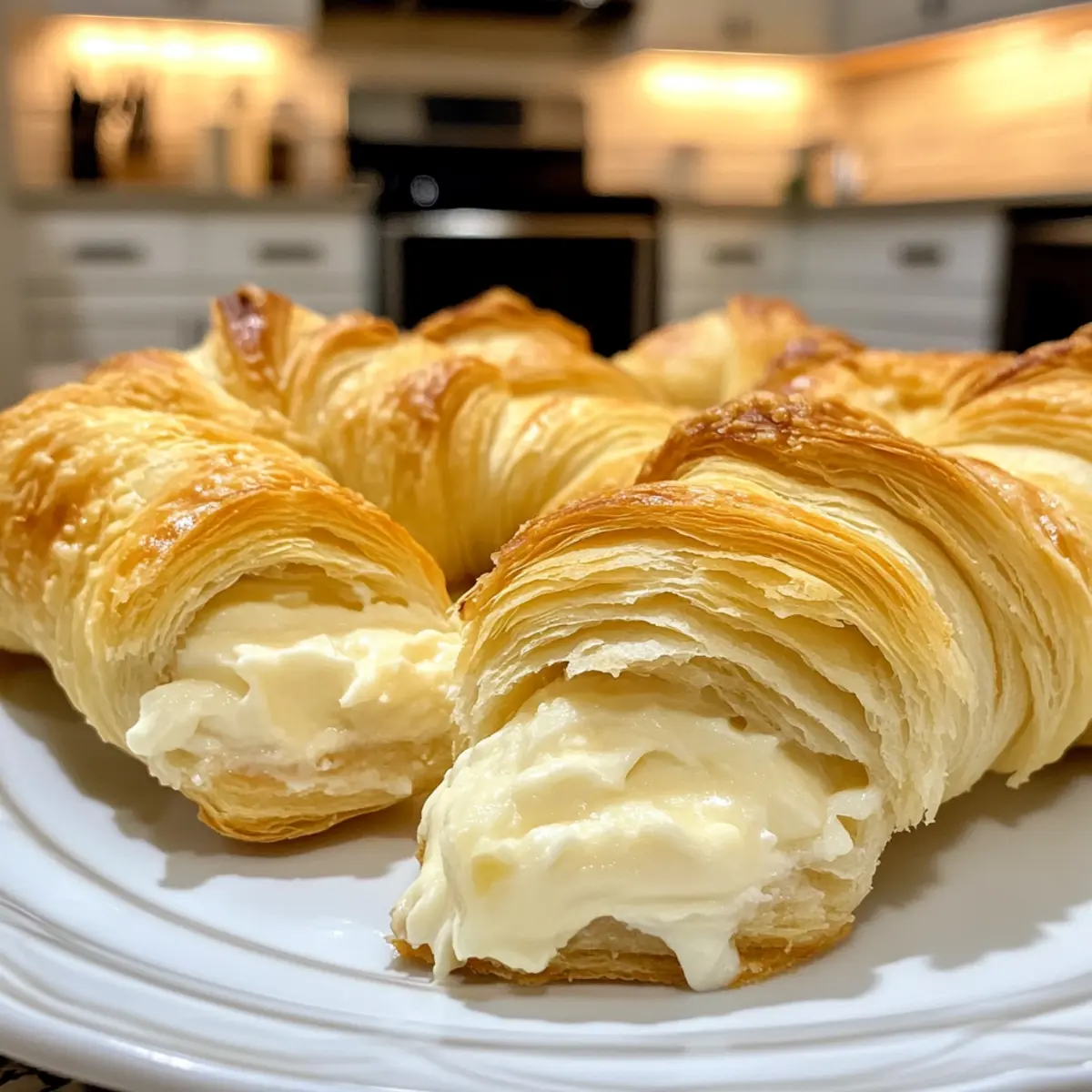 Creamy Cheesecake Crescent Rolls