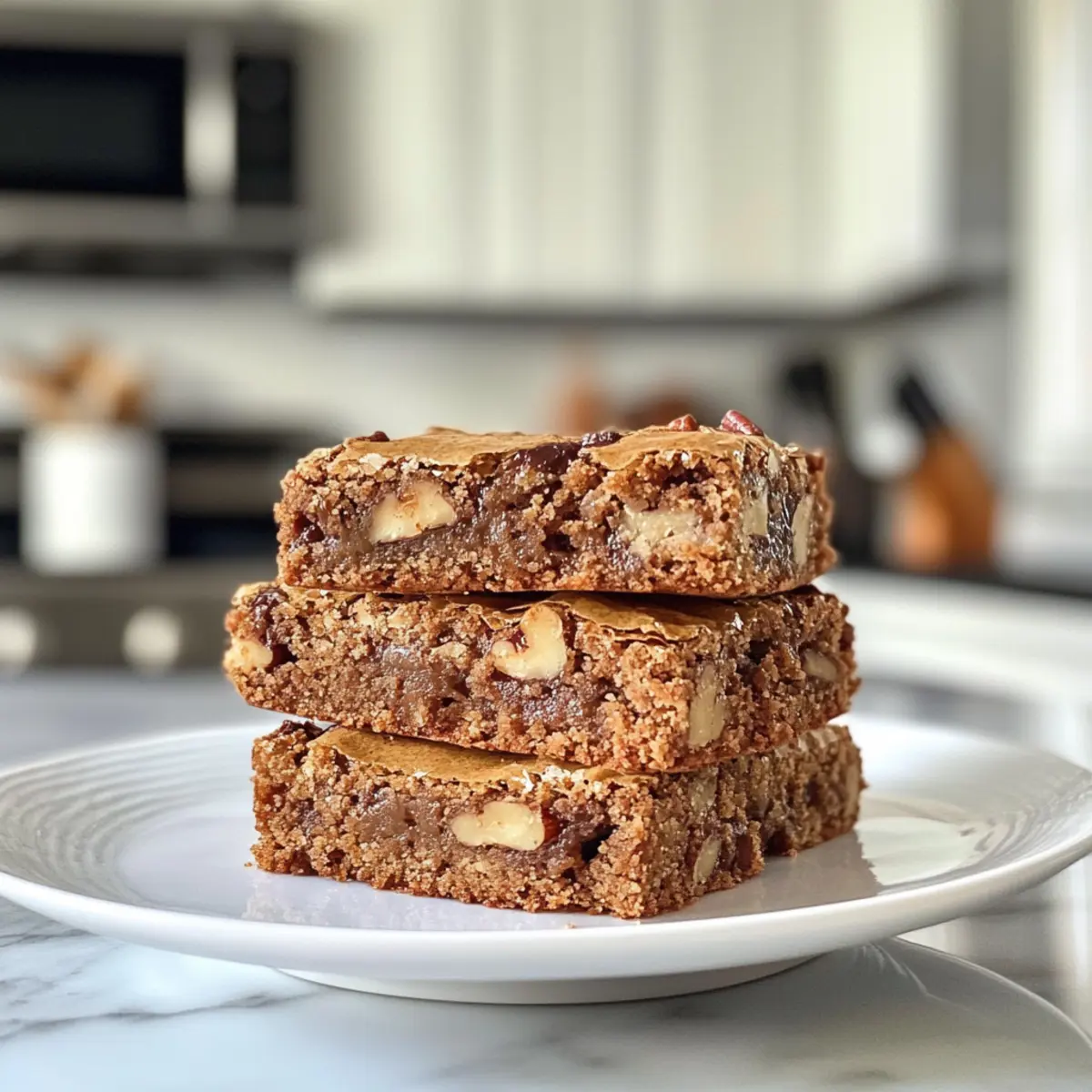 Irresistible Brown Butter Pecan Blondies