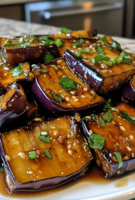 Savory Chinese Eggplant with Garlic Sauce