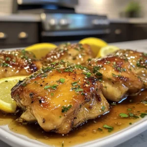 Savory Honey Lemon Garlic Chicken