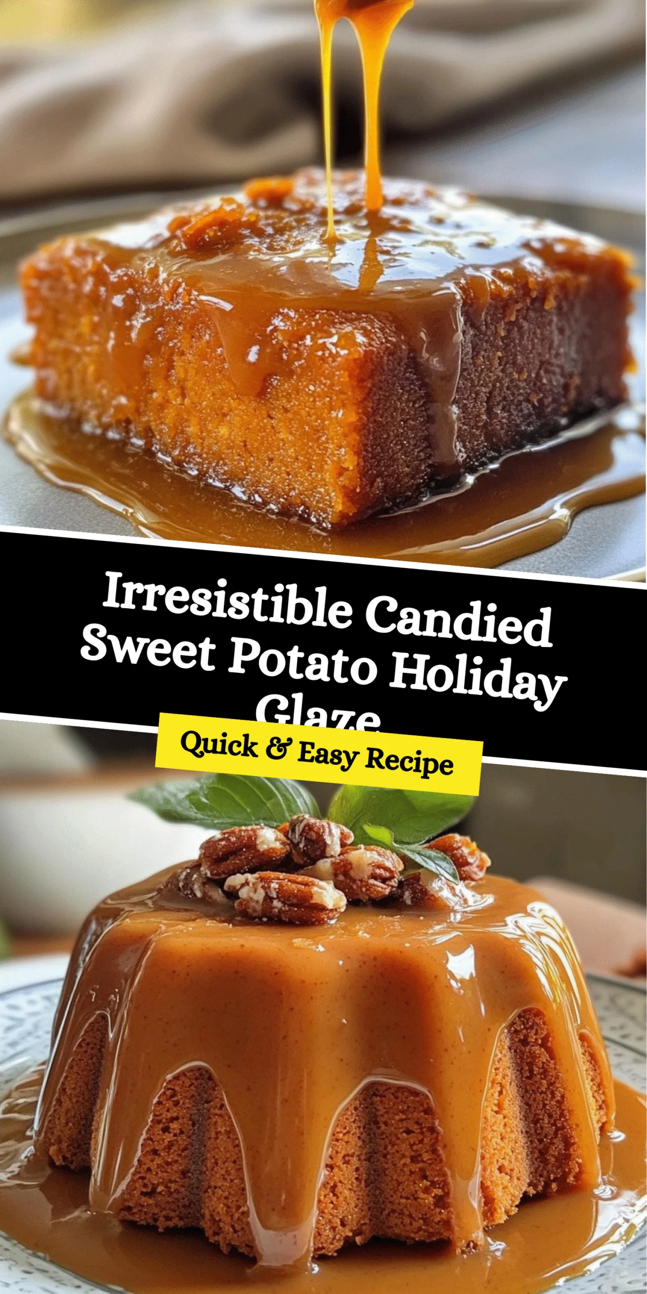 Irresistible Candied Sweet Potato Holiday Glaze