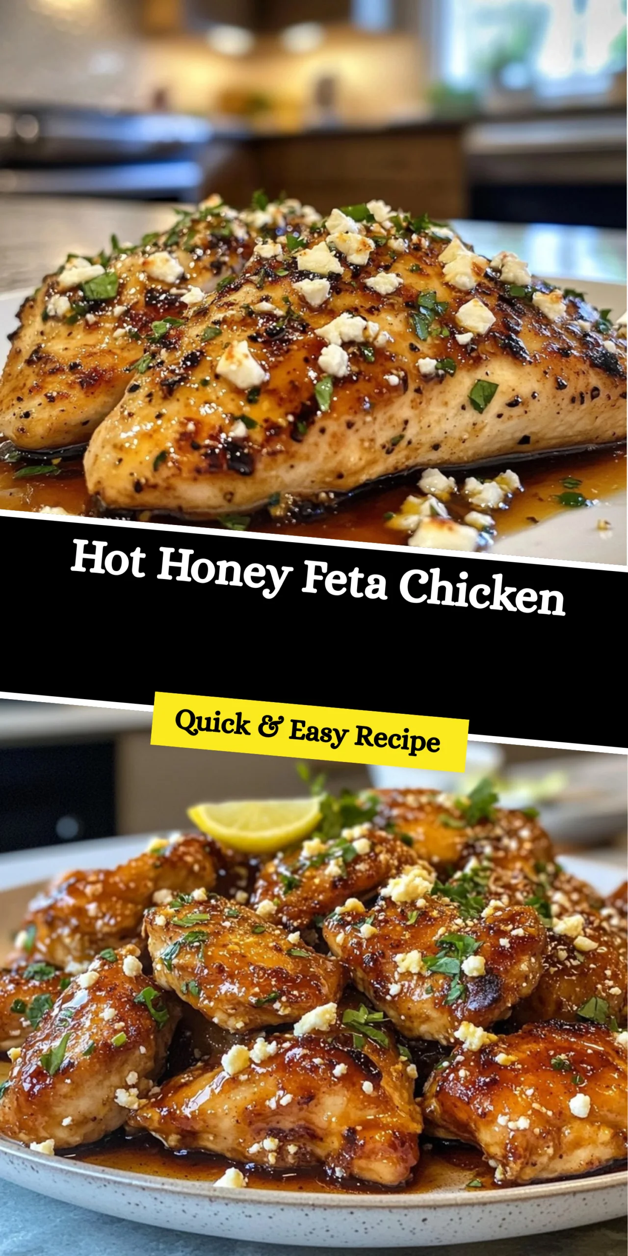 Hot Honey Feta Chicken