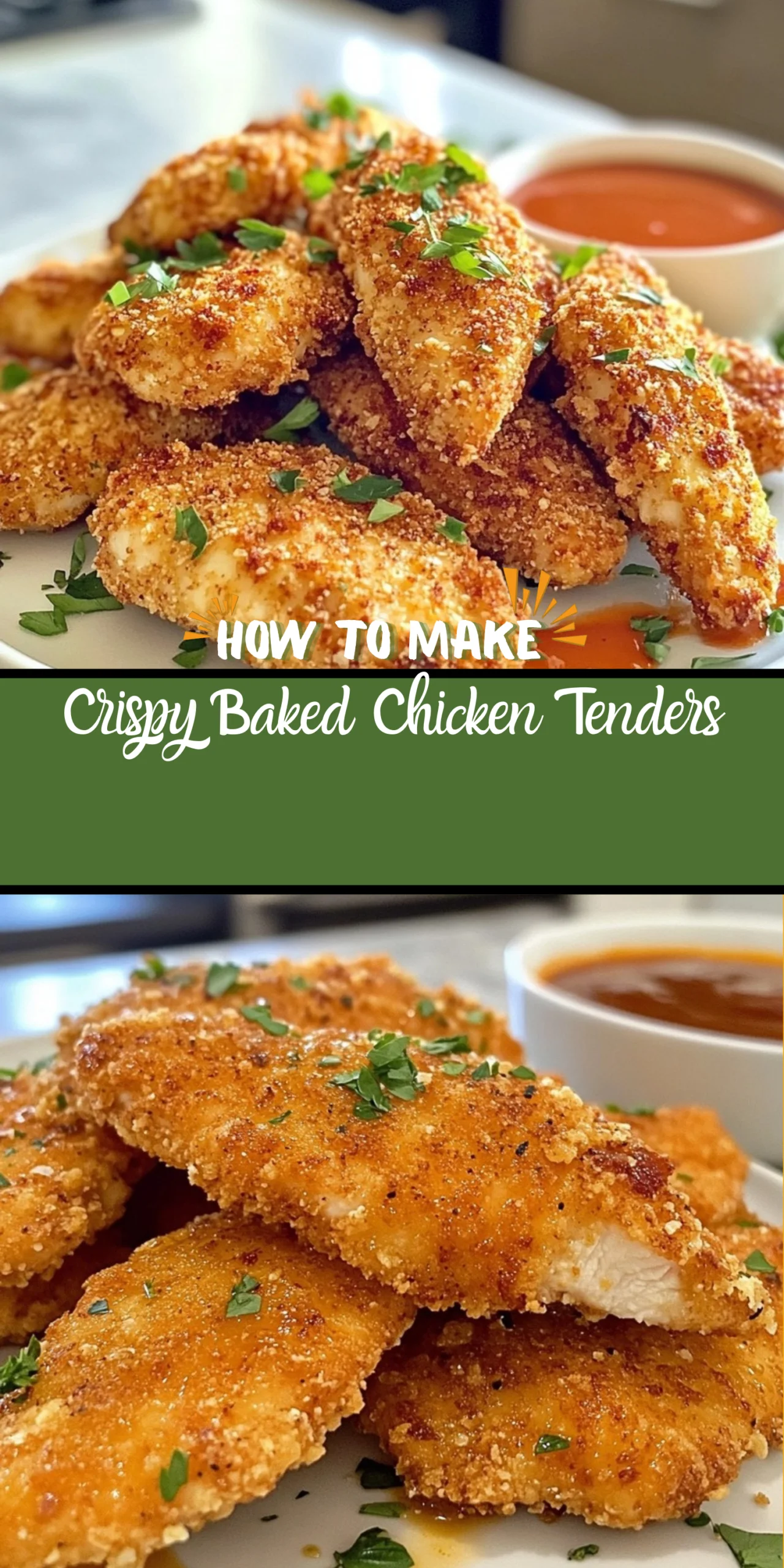 Crispy Baked Chicken Tenders