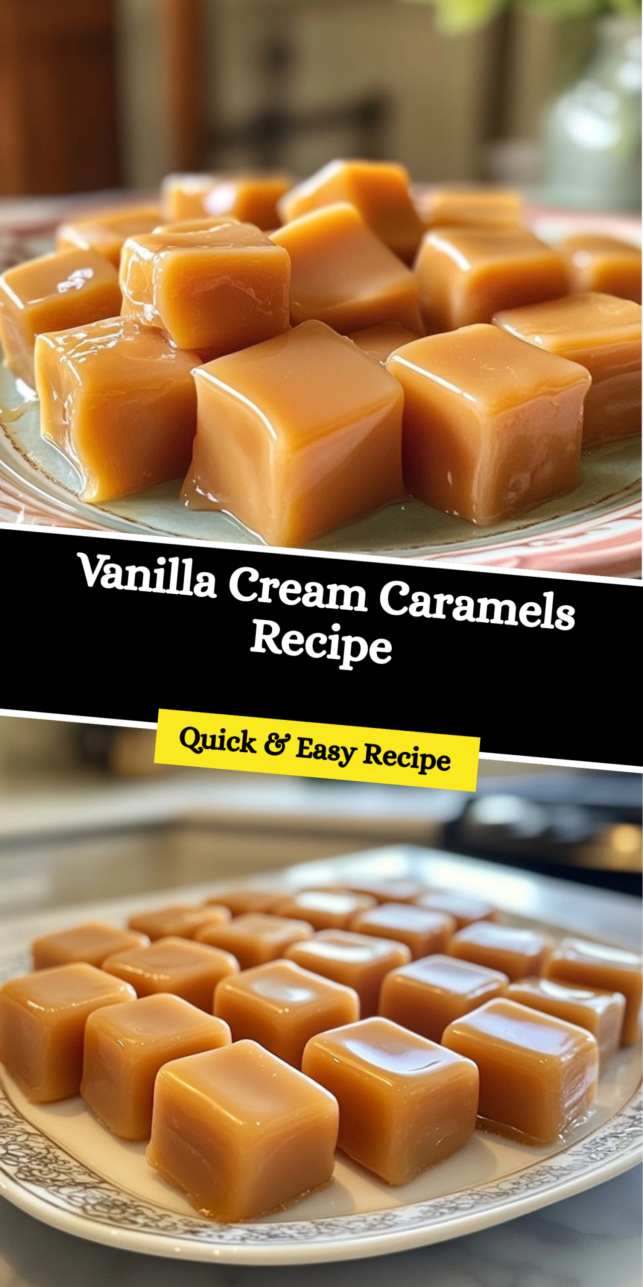 Vanilla Cream Caramels Recipe
