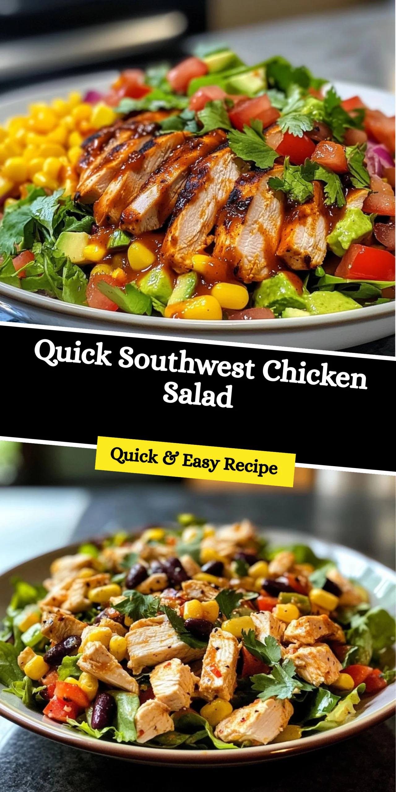 Quick Southwest Chicken Salad