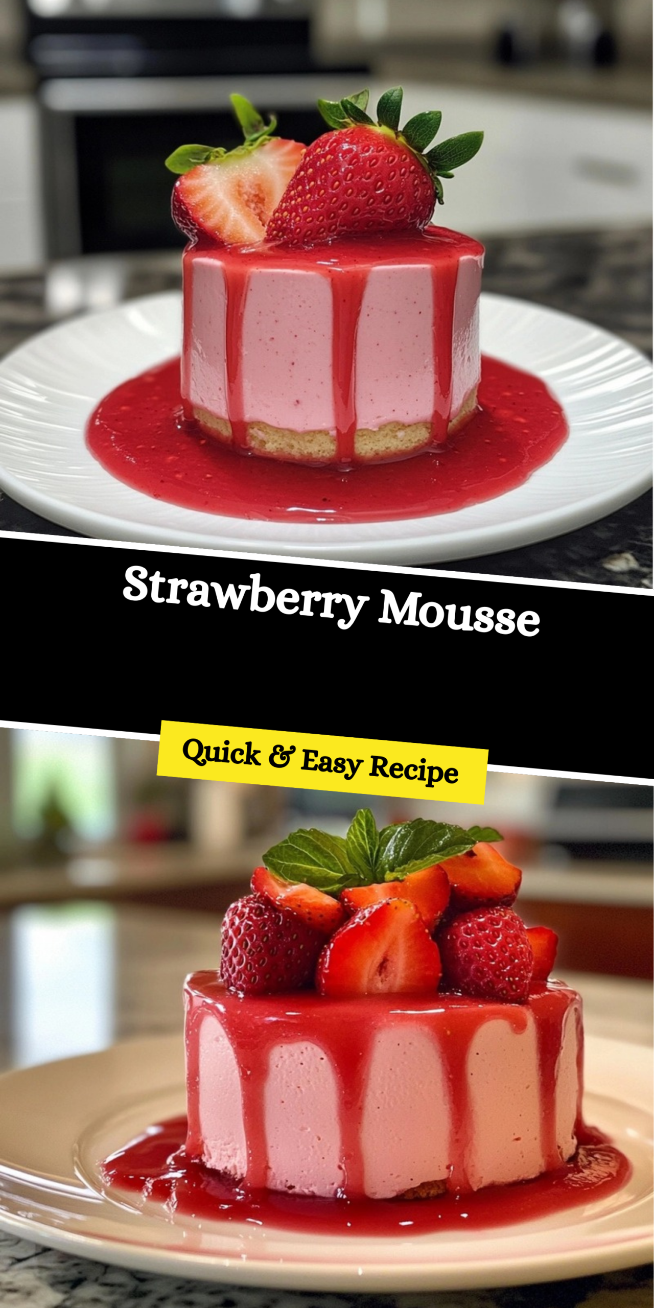 Strawberry Mousse