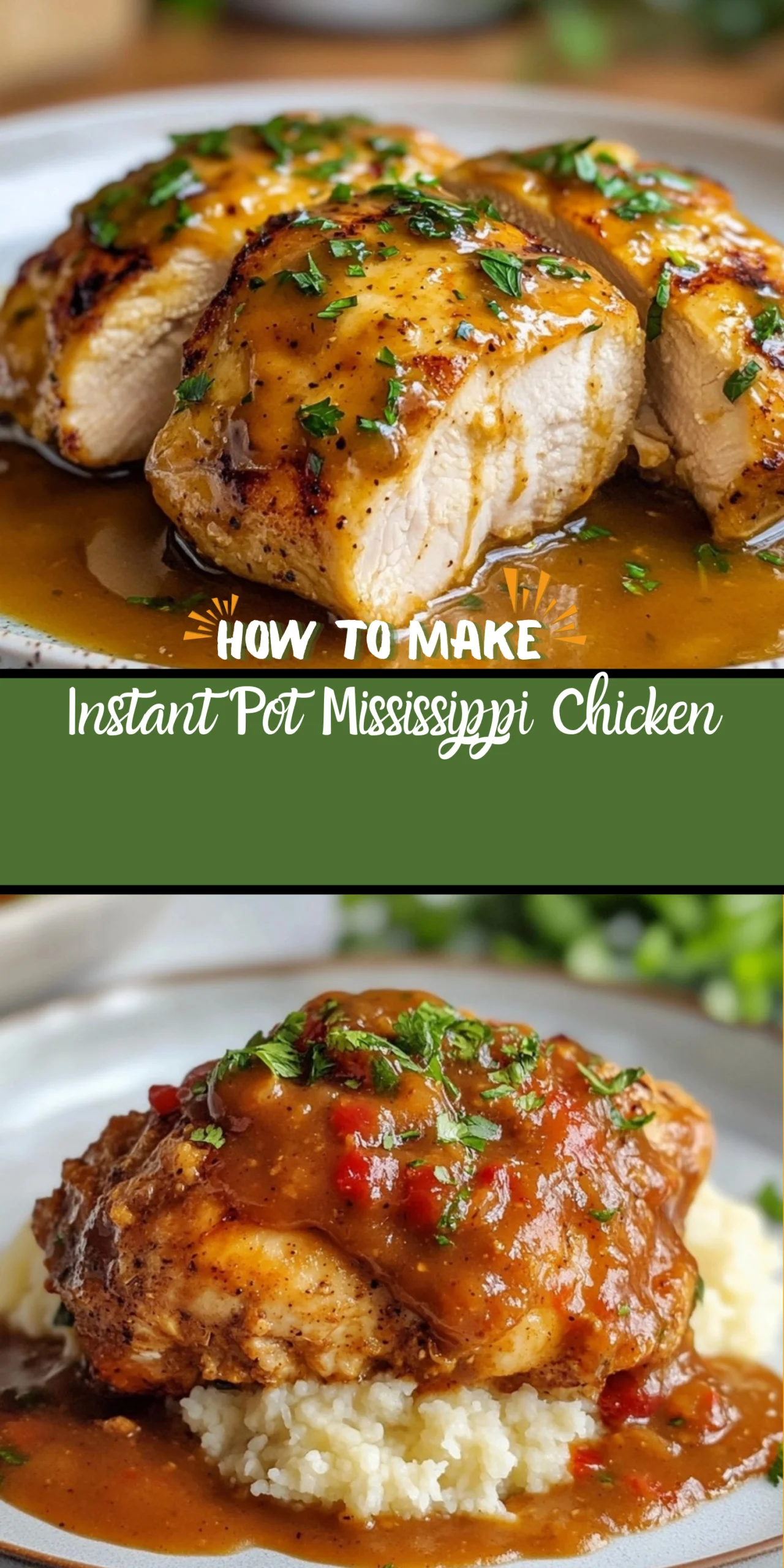 Instant Pot Mississippi Chicken