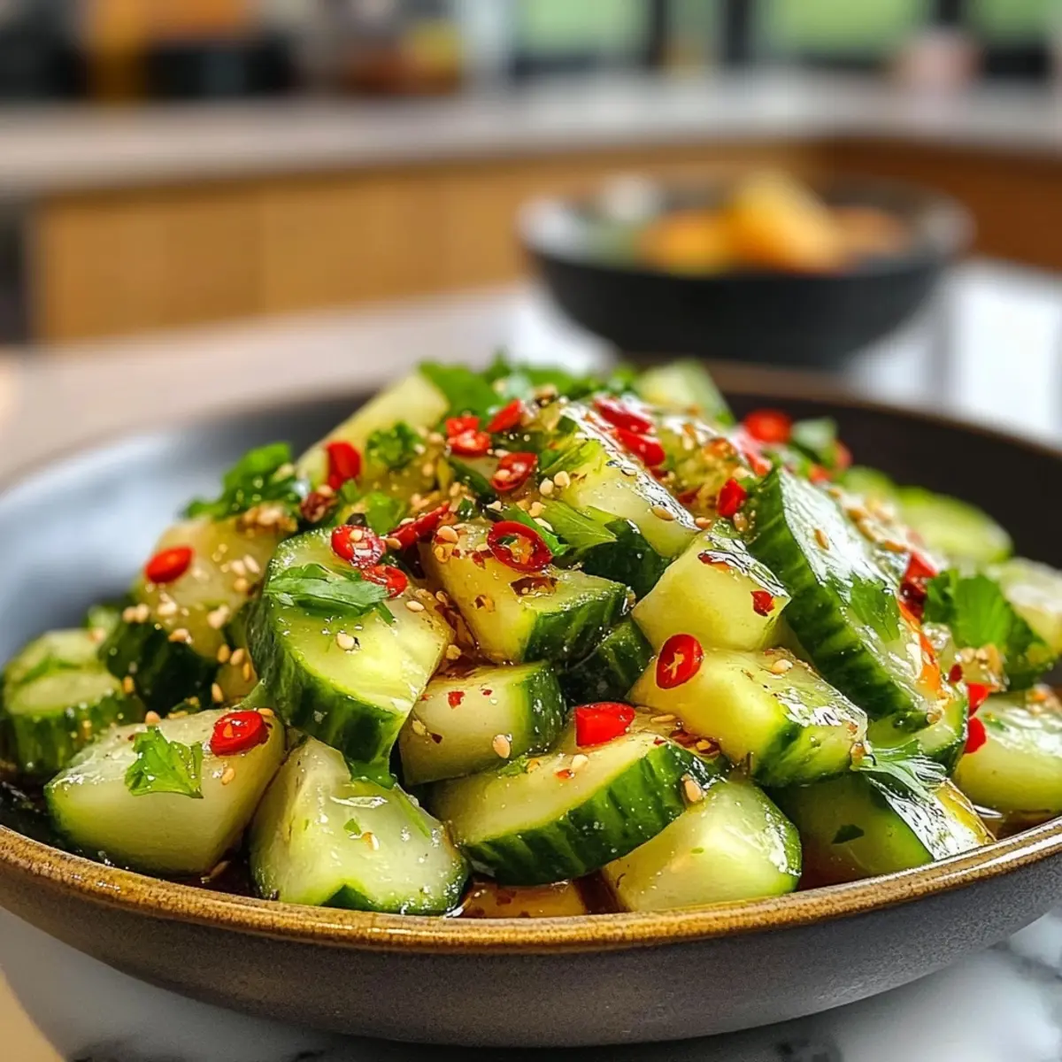 Spicy Cucumber Salad