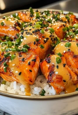 Bang Bang Salmon Bites Bowls
