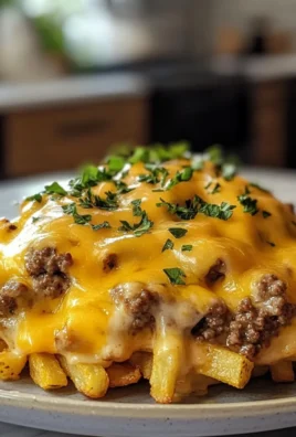 Cheeseburger French Fry Casserole