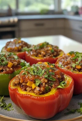 30 minutes Unstuffed Peppers