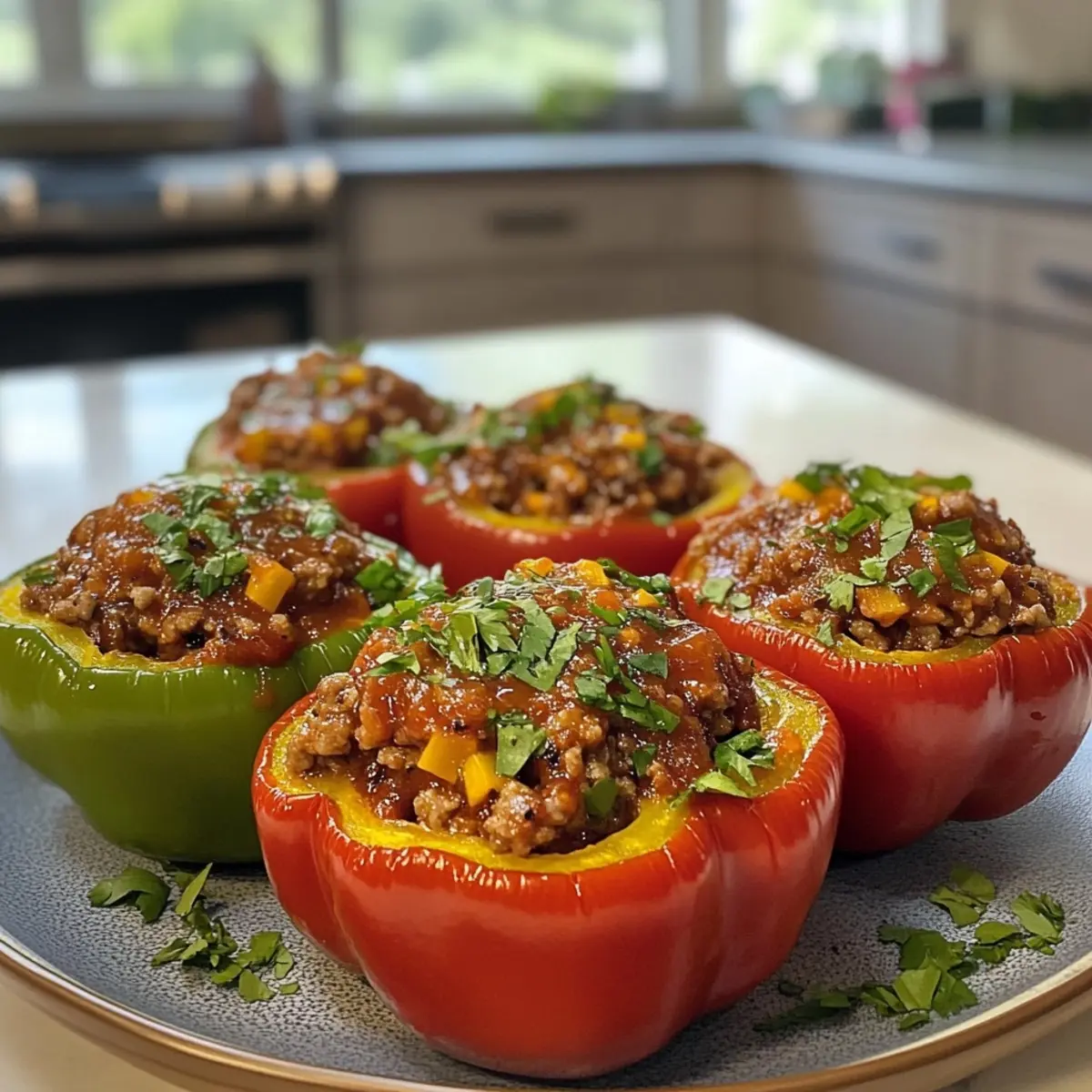 30 minutes Unstuffed Peppers