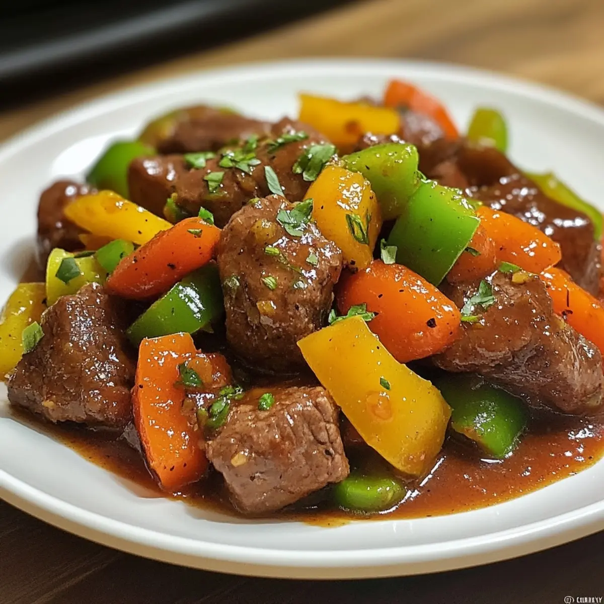 Pepper Steak, Deliciously From Scratch