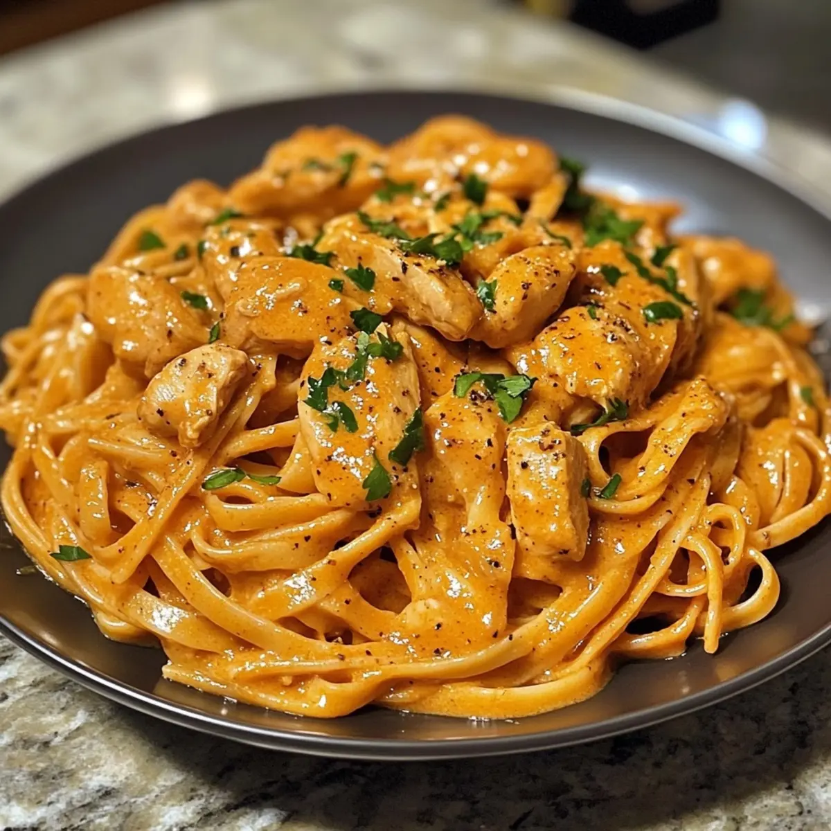 Cowboy Butter Chicken Linguine