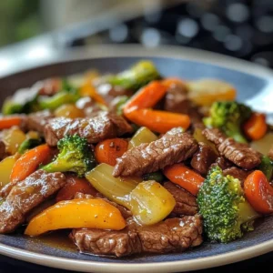 Beef Stir Fry with Vegetables (30-Minutes)