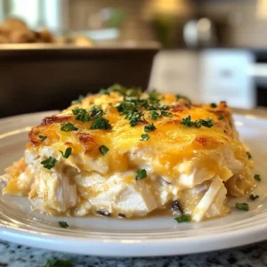 Easy Low Carb Chicken Casserole
