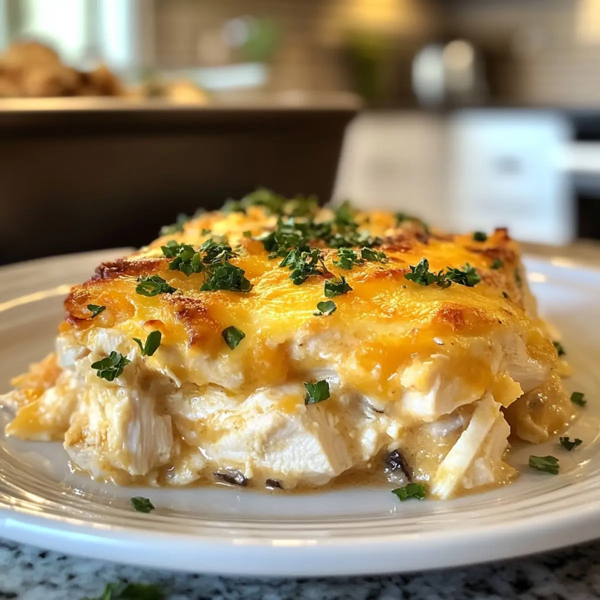 Easy Low Carb Chicken Casserole