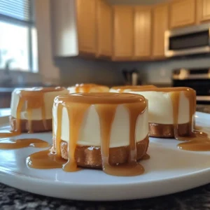 Vanilla Cream-Filled Caramel Treats