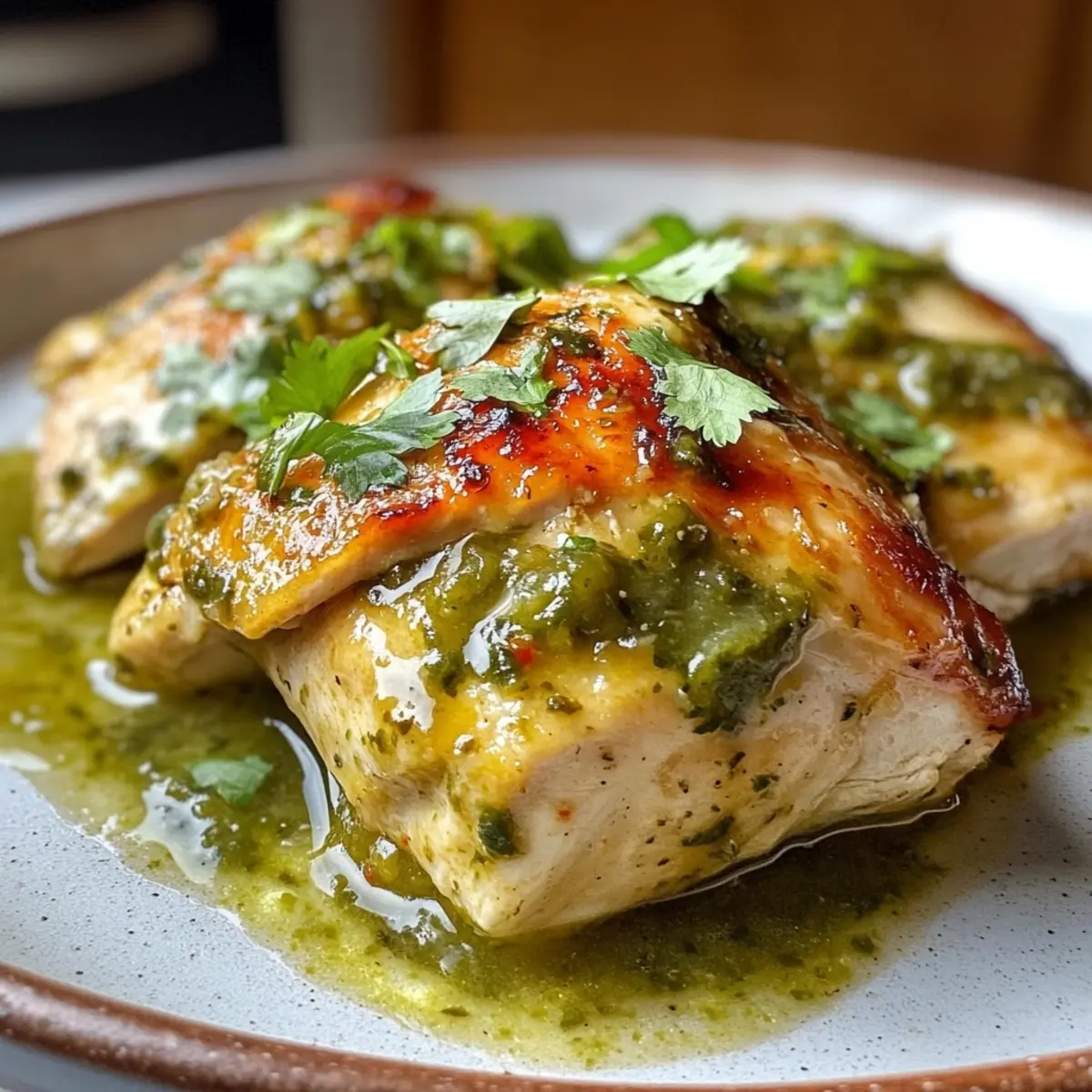 Delicious Salsa Verde Chicken Casserole