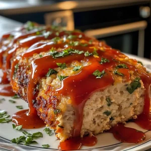 Juicy Garlic Parmesan Chicken Meatloaf: Comfort Food Delight