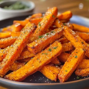 Crispy Oven Baked Sweet Potato Fries
