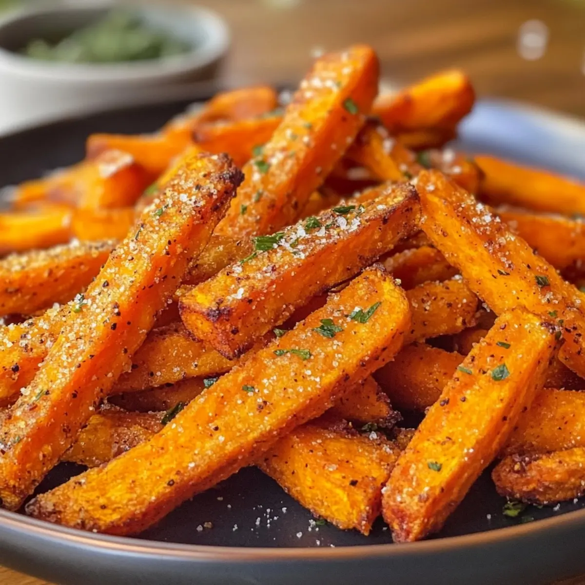 Crispy Oven Baked Sweet Potato Fries