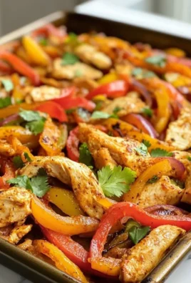 Easy Sheet Pan Chicken Fajitas