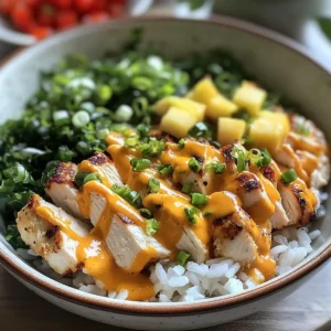 Coconut Chicken Rice Bowl: A Tropical Twist in 20 Minutes
