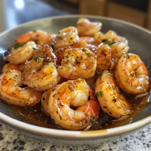 High-Protein Honey Garlic Shrimp