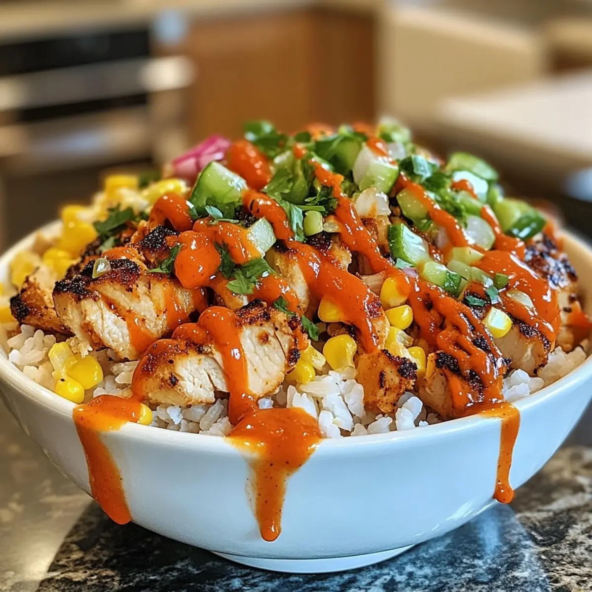 Tasty Street Corn Chicken Bowl