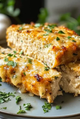 Irresistible Garlic Parmesan Chicken Meatloaf Recipe
