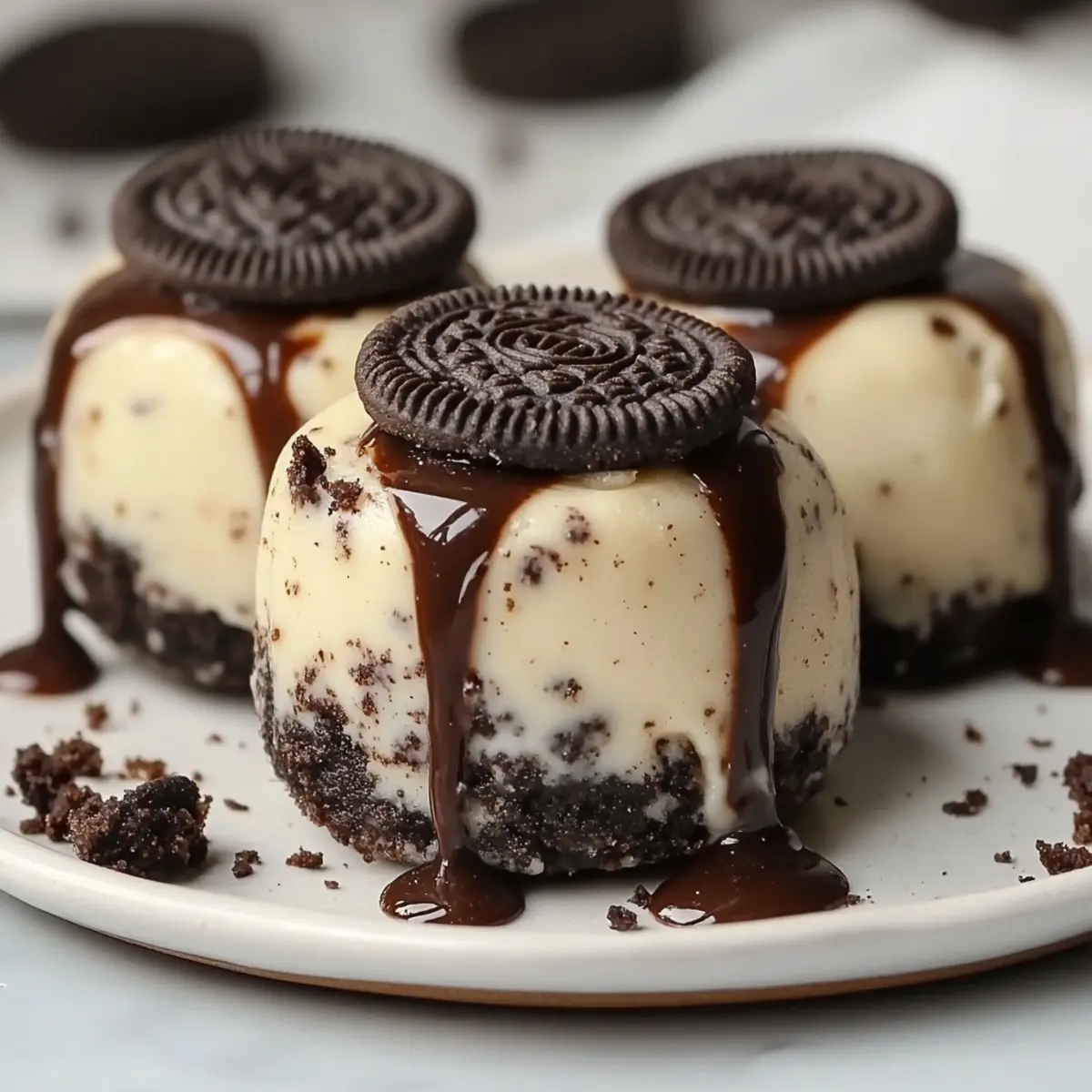 Healthy No-Bake Oreo Cheesecake Bites Recipe