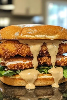 Crispy Chicken Caesar Sandwich