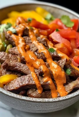 Steak Fajita Bowl Recipe (High Protein and Low Carb)