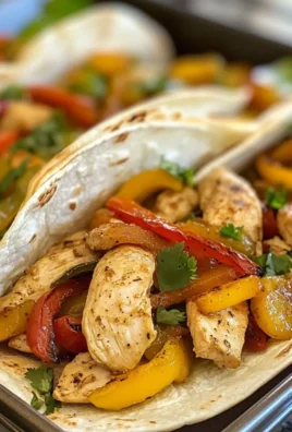 Easy Sheet Pan Chicken Fajitas
