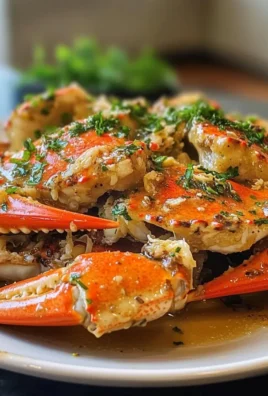 Garlic Butter Sautéed Crab